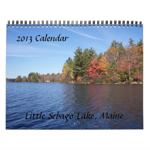 Lakeviews of Maine Calendar