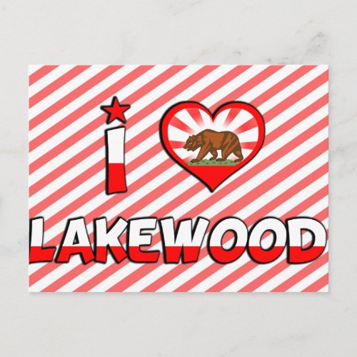 Lakewood CA Postcard