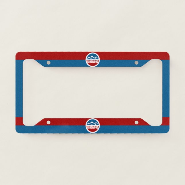 Lakewood (Colorado) city flag  License Plate Frame (Front)