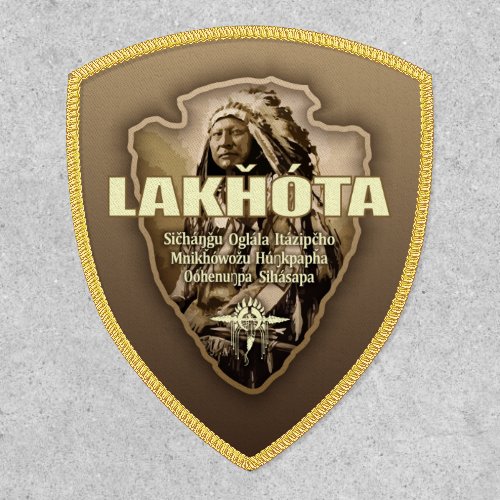 Lakhota arrowhead patch