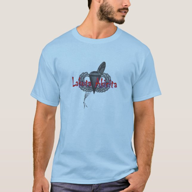 Lakota Akicita Paratrooper T-Shirt (Front)
