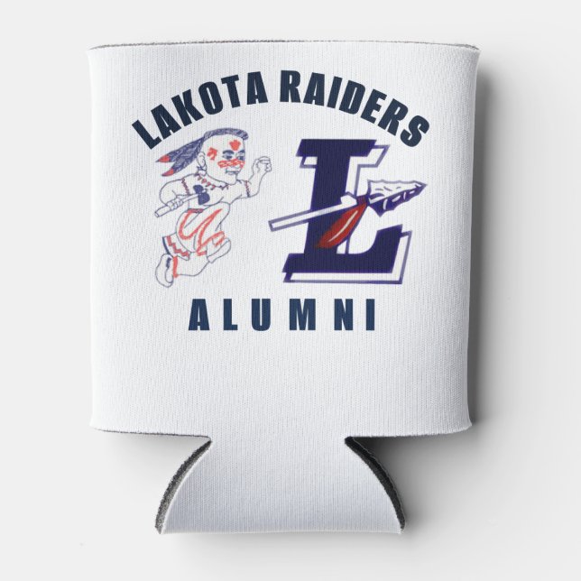 Lakota Alumni Can Cooler (Front)