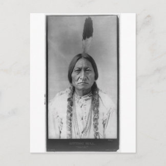 Lakota American Indian Chief Sitting Bull Postcard