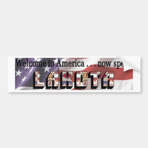 Lakota Bumper Sticker