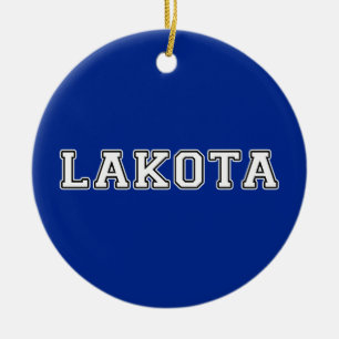 Lakota Ceramic Ornament