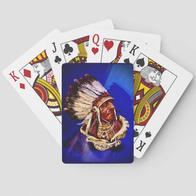 "Lakota Chief" Classic Playing Cards (Back)