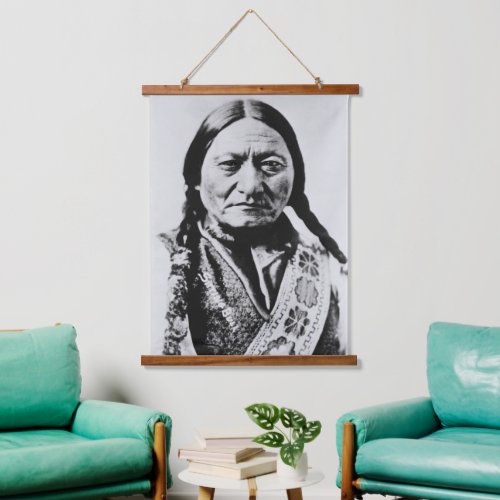 Lakota Chief Surrender Sitting Bull Fort Buford Hanging Tapestry