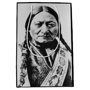Lakota Chief Surrender: Sitting Bull Fort Buford Medium Gift Bag