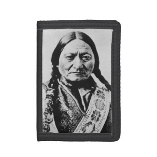 Lakota Chief Surrender: Sitting Bull Fort Buford Trifold Wallet