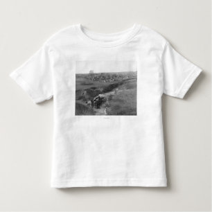 Lakota Indian Camp at the White Clay Toddler T-shirt