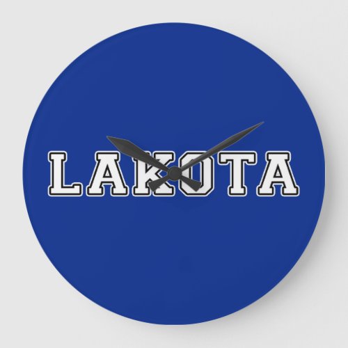 Lakota Large Clock