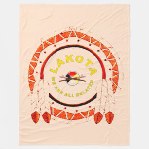 LAKOTA NATION FLEECE BLANKET
