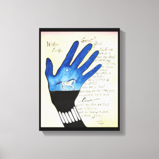 "Lakota Prayer" Canvas Print