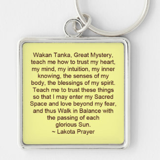 lakota prayer keychain