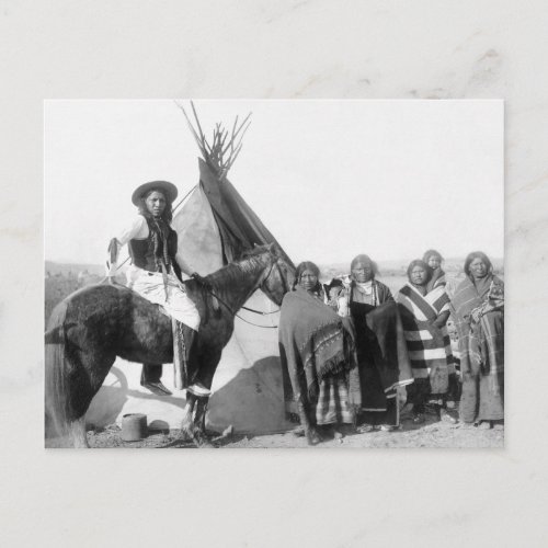 Lakota Sioux 1891 Postcard