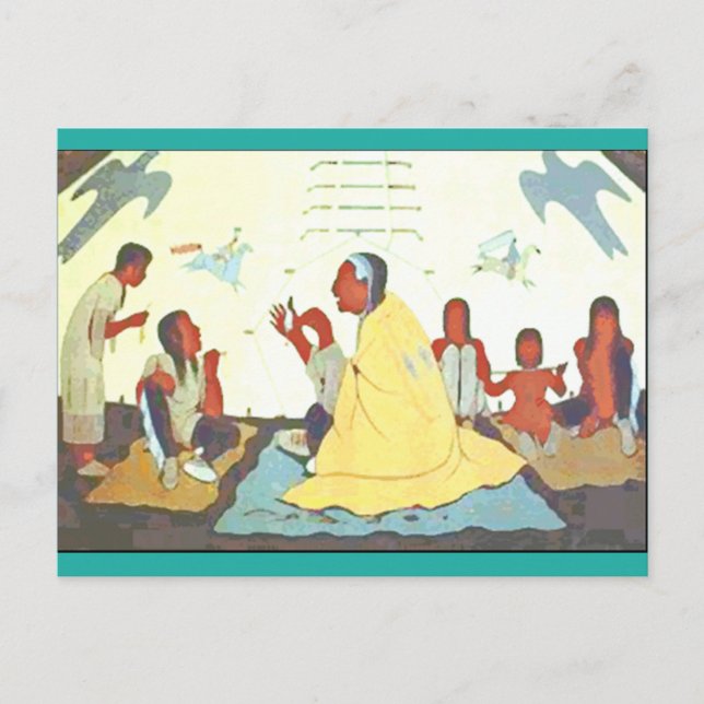 Lakota Storyteller postcard (Front)