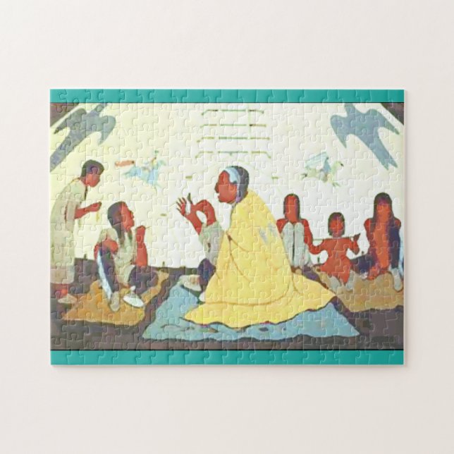Lakota Storyteller puzzle (Horizontal)