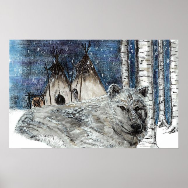 LAKOTA WINTER print (Front)