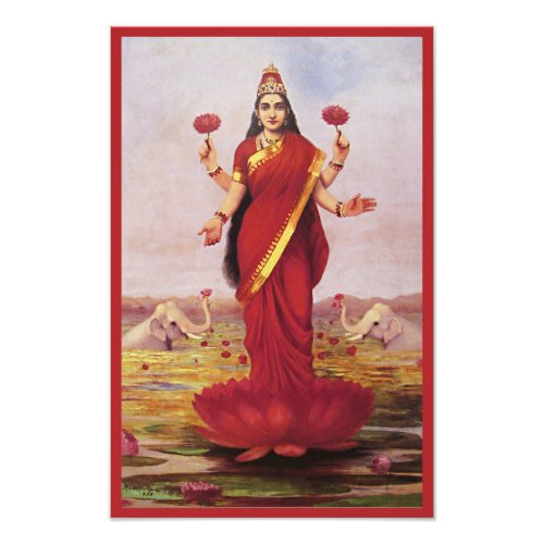 Lakshmi 1896 photo print