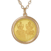 laxmi ganesh pendant