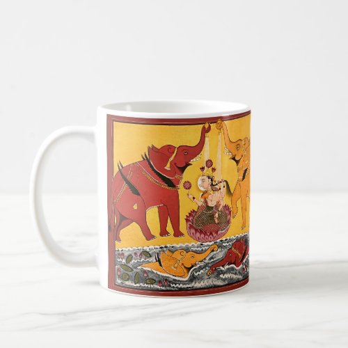 Lakshmi Blessings Mug with Shri Mantra