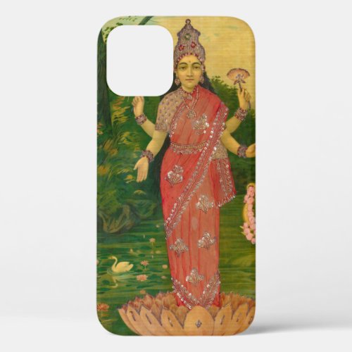 Lakshmi by Raja Ravi Varma iPhone 12 Case