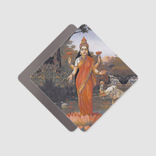 LAKSHMI goddess - even large images - Car Magnet