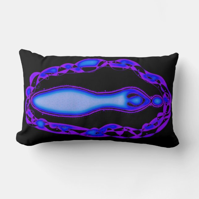 Lakshmi Goddess Yoni Lumbar Pillow (Front)