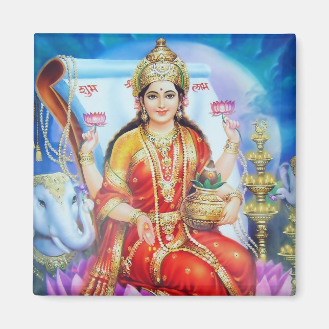 Lakshmi Magnet - Version 1 (Front)