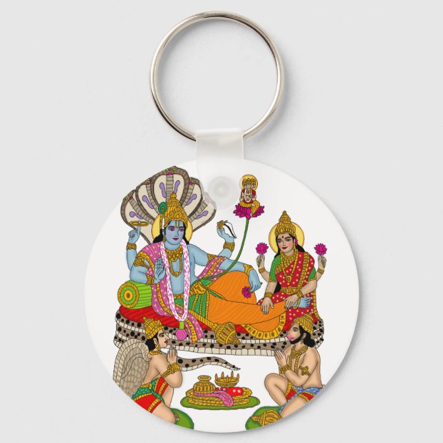 Lakshmi Narayan Keychain (Front)