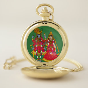 Lakshmi Narayan Wall Clock Pocket Watch