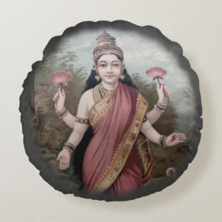 Lakshmi Round Pillow