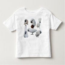Lala The Cockatoo Six Poses Toddler Tshirt