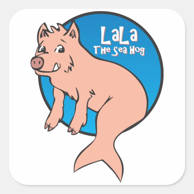 LaLa: The Sea Hog: Sticker (Front)