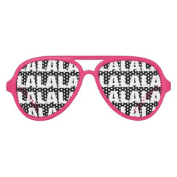 LALALA! funny karaoke party shades sunglasses