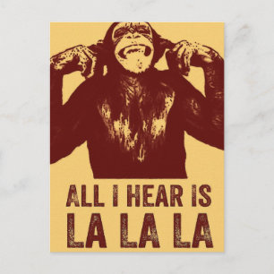 LaLaLa Postcard