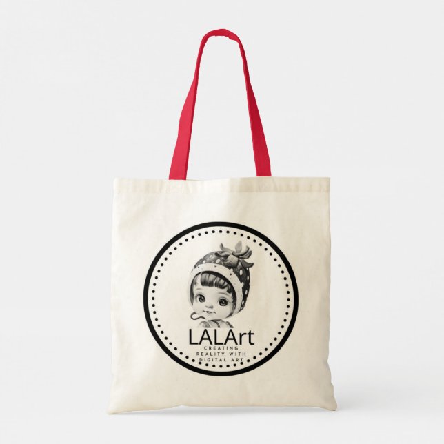 LALArt tote bag (Back)
