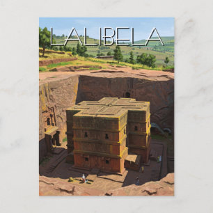 Lalibela Rock Churches Ethiopia Postcard
