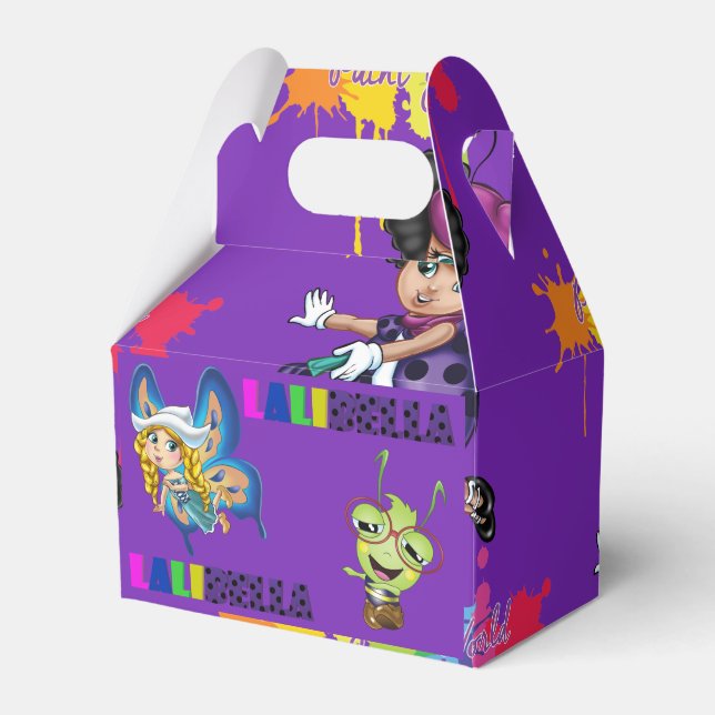LaliBella "Paint Your World " Favor Box (Front Side)