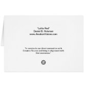 Lalita Red Cards (Back Horizontal)