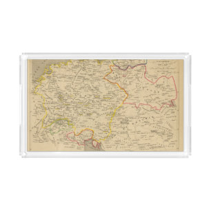 L'Allemagne 1373 a 1437 Acrylic Tray