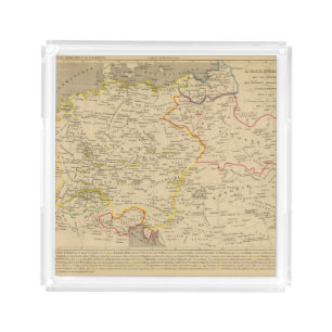 L'Allemagne 1373 a 1437 Acrylic Tray