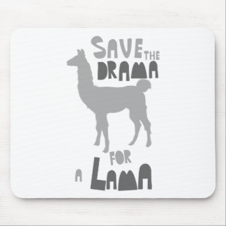 Lama Drama Mouse Pad