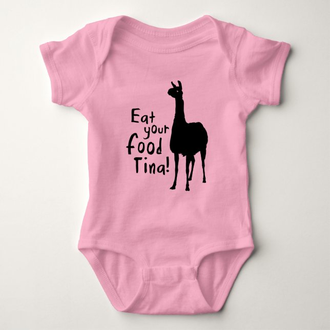lama dynamite baby bodysuit (Front)