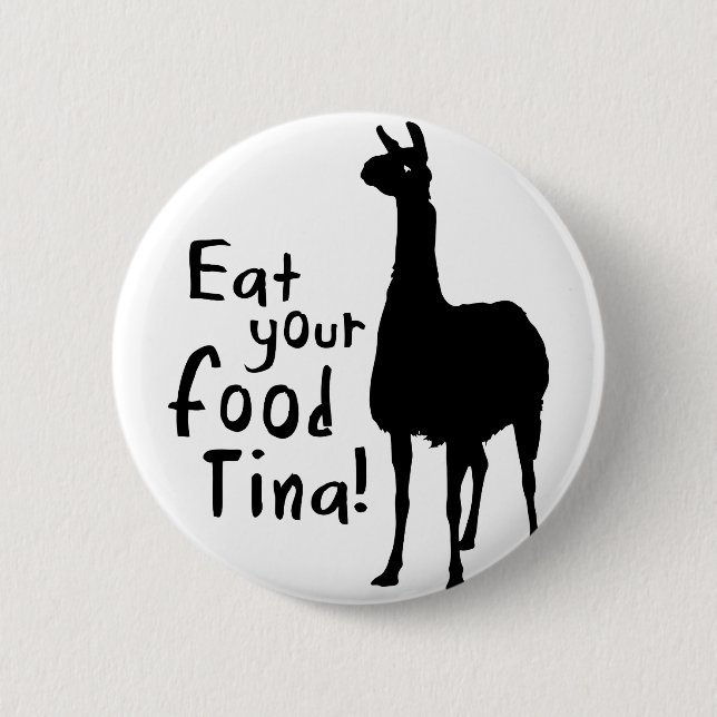 lama dynamite pinback button (Front)