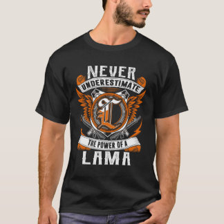 LAMA - Never Underestimate Personalized T-Shirt