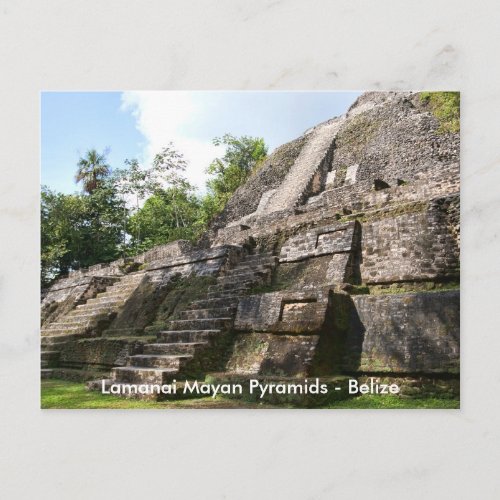 Lamanai Belize travel postcard