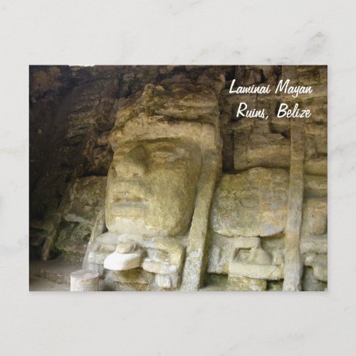 Lamanai Mayan Ruins Belize Postcard