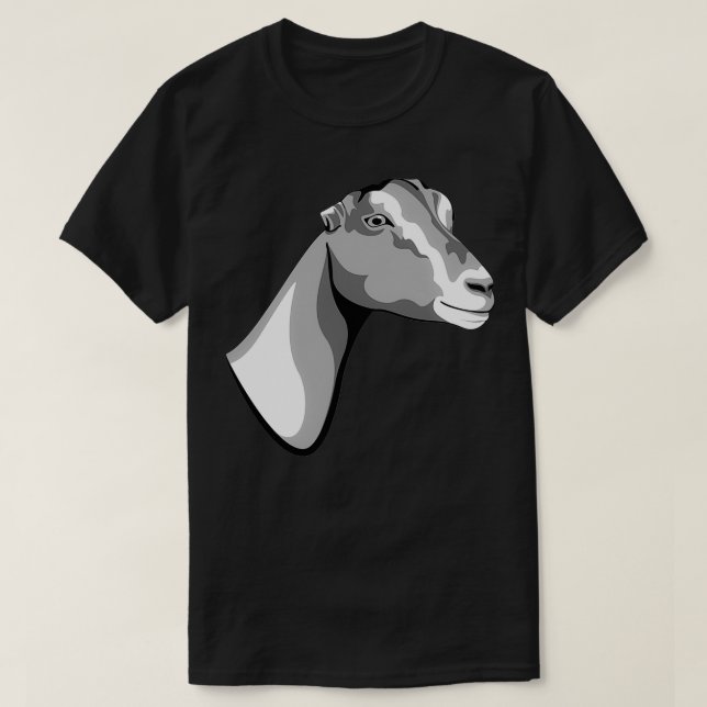 LaMancha Goat  (2)  T-Shirt (Design Front)