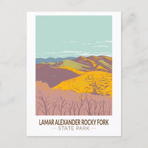 Lamar Alexander Rocky Fork State Park Tennessee Postcard